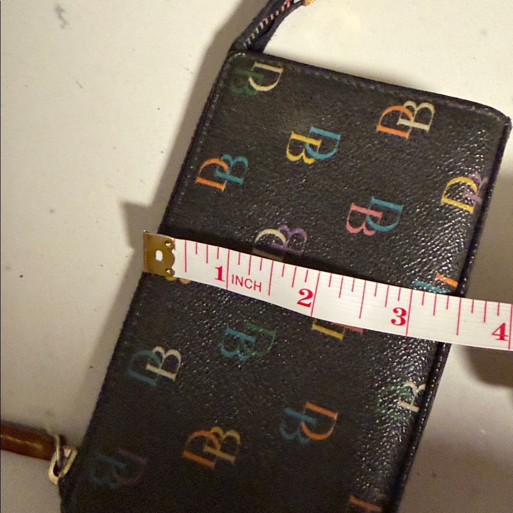 Dooney & Bourke Multicolor Logo Wristlet - Picture 7 of 8